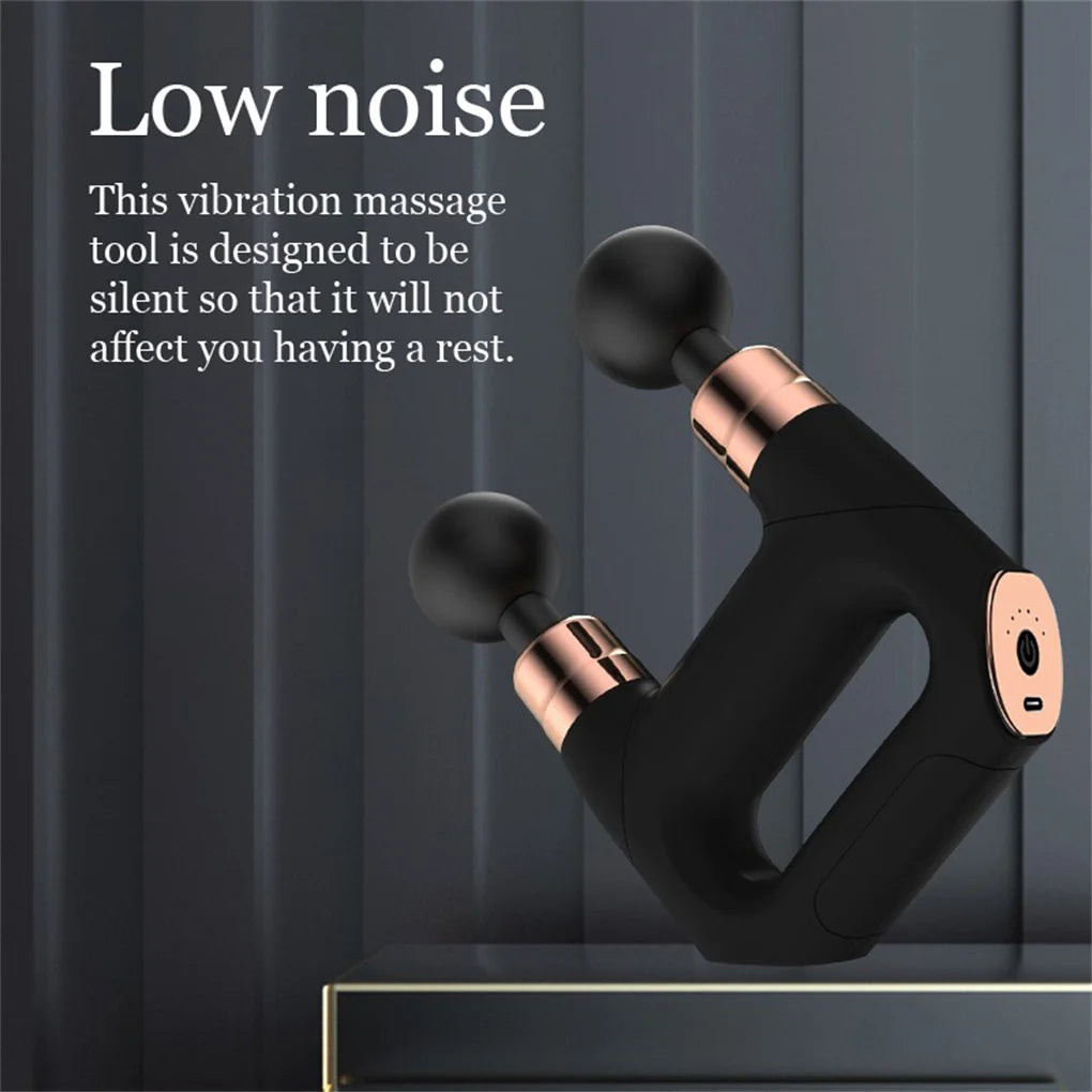 4 Heads Rechargeable Massage Gun Ⓢ