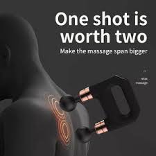 4 Heads Rechargeable Massage Gun Ⓢ